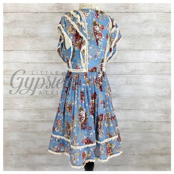 Entro Old Country Roses Farmhouse Mini Dress - Picture 4 of 12